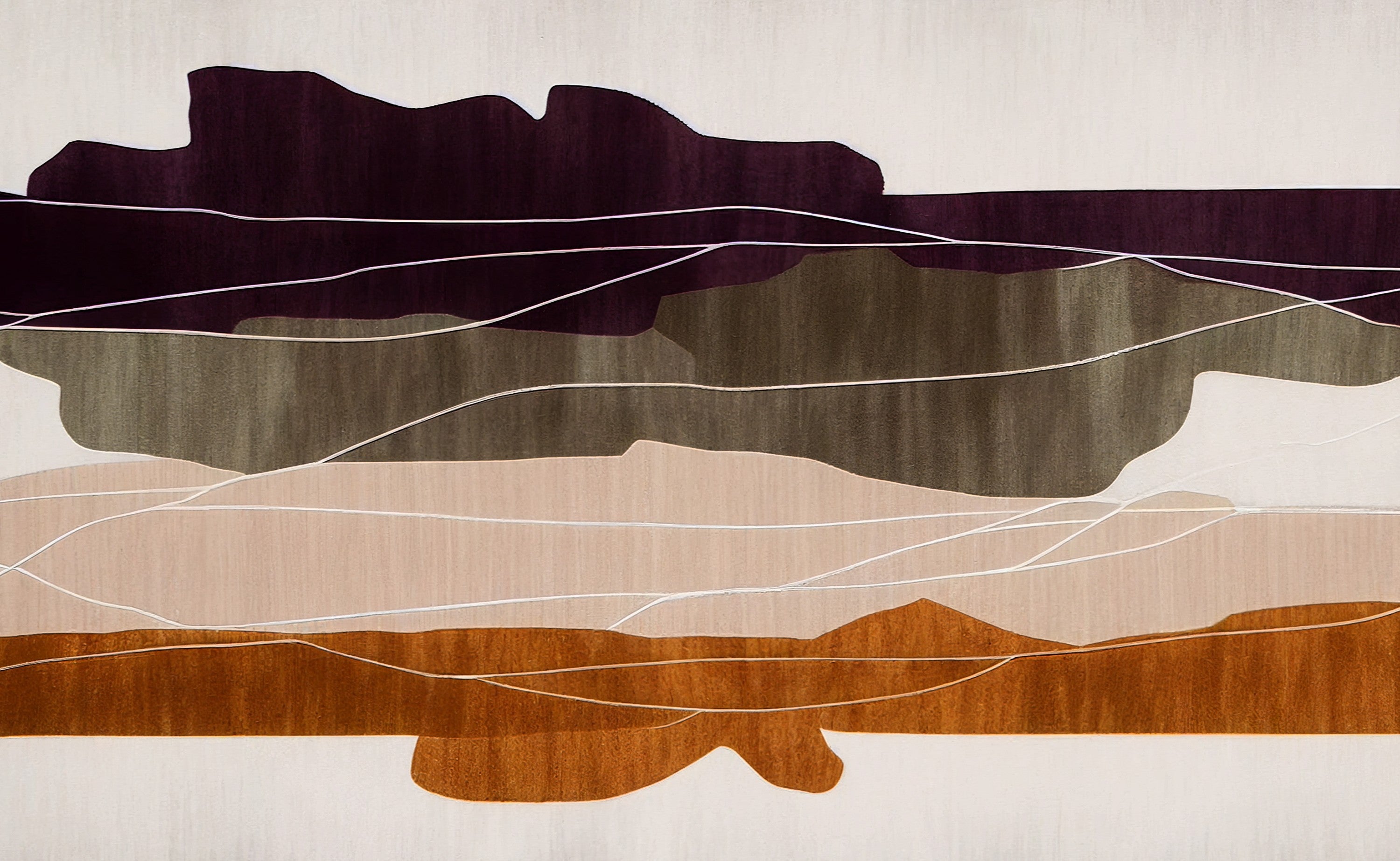 3D Office Business Commerce Mountain Clouds Wall Mural Wallpaper 12