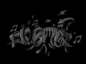 3D Abstract Grey Note Organ Trumpet Wall Mural Wallpaper YXL 07- Jess Art Decoration