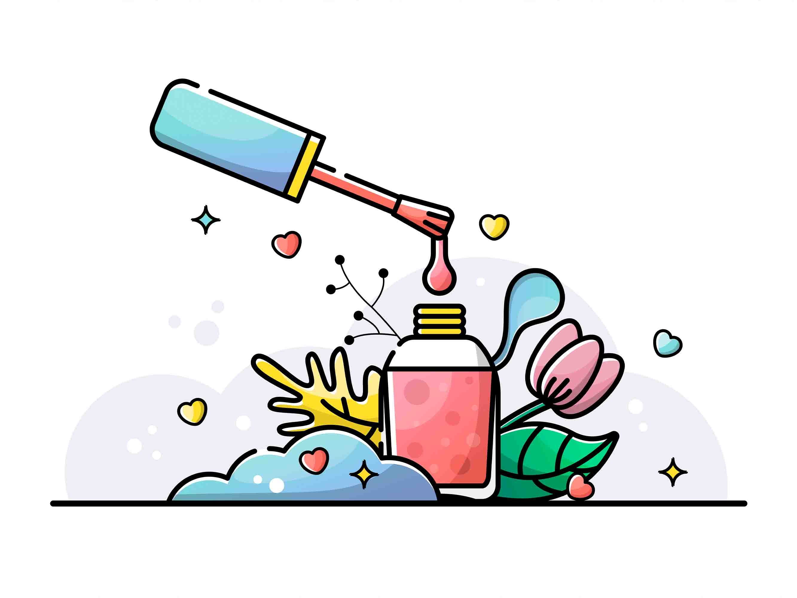 3D Salon Shop Beauty Salon Nail Salon Wall Mural Wallpaper 23