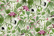 3D Green Leaf Purple Floral Wallpaper Wall Mural Wall Decor Wall Art Wall Sticker Remoable Wallpaper LQH