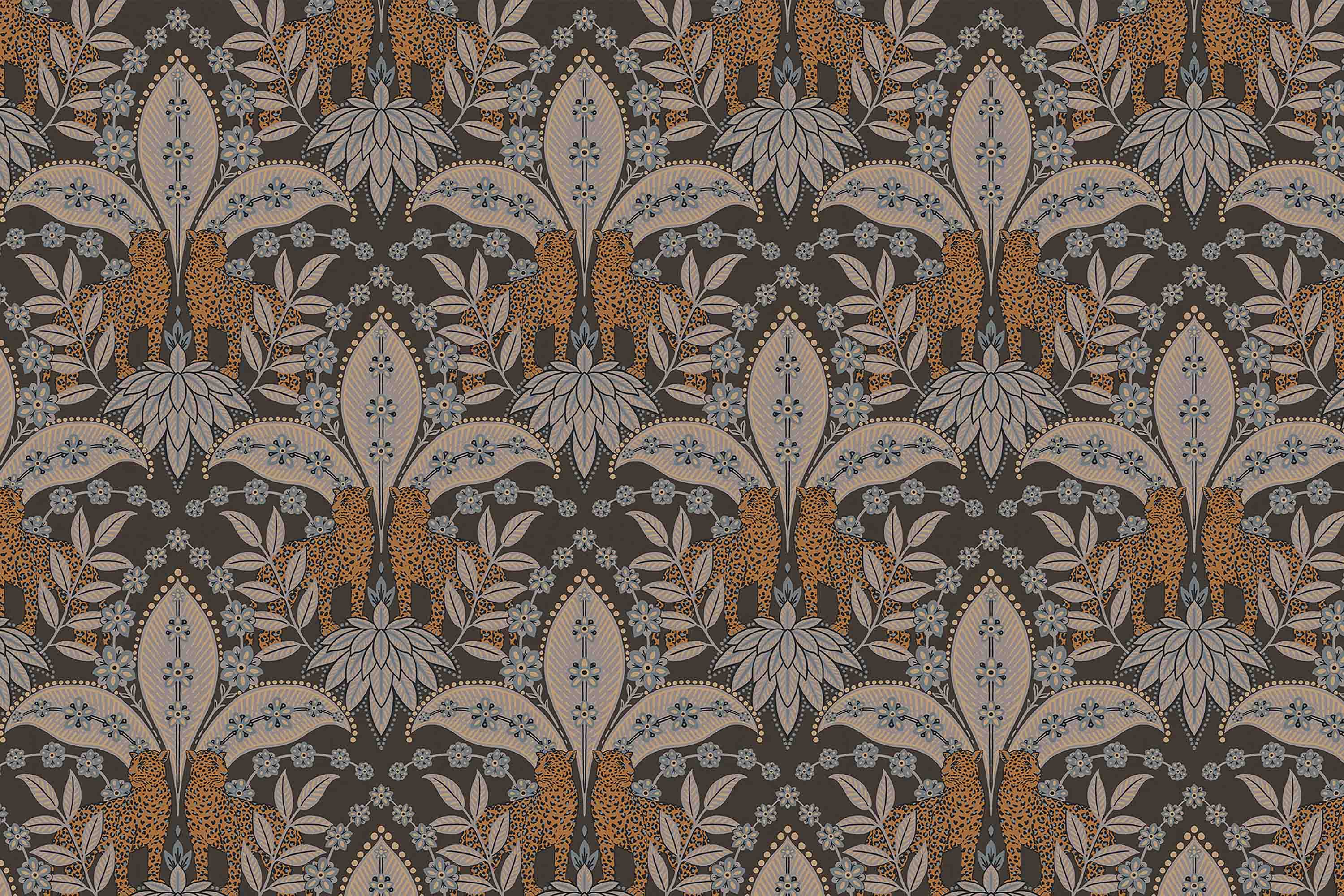 3D Vintage Brown Leaves Pattern Wallpaper Wall Mural Wall Decor Wall Art Wall Sticker Remoable Wallpaper LQH