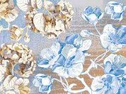 3D Watercolor Blue Brown Floral Wallpaper Wall Mural Wall Decor Wall Art Wall Sticker Remoable Wallpaper LQH 13