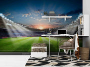Stadium Auditorium Light Sunlight Wallpaper sports & entertainment wall mural for games room or entertainment space