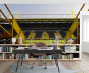 3D Stadium Auditorium Sky Fence Wall Mural Wallpaper YXL 959