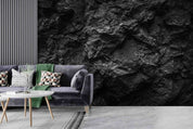 3D Mountain Stone Black Ripple Wall Mural Wallpaper YXL 787