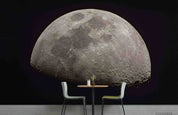 3D The Earth Sky Round Black Wall Mural Wallpaper YXL 1084