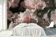 3D Pink Carnation Floral romantic oversized flower mural wall mural wallpaper for nursery - view 4