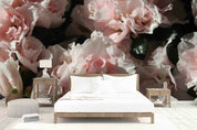 3D Pink Carnation Floral romantic oversized flower mural wall mural wallpaper for nursery - view 5