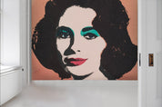 3D Pop Art Woman Portrait modern pop art portrait wall mural wallpaper for office - view 2