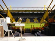 3D Stadium Auditorium Sky Fence Wall Mural Wallpaper YXL 959