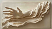 3D Art Sculpture Hand Pattern Wallpaper Wall Mural Wall Decor Wall Art Wall Sticker Remoable Wallpaper LQH