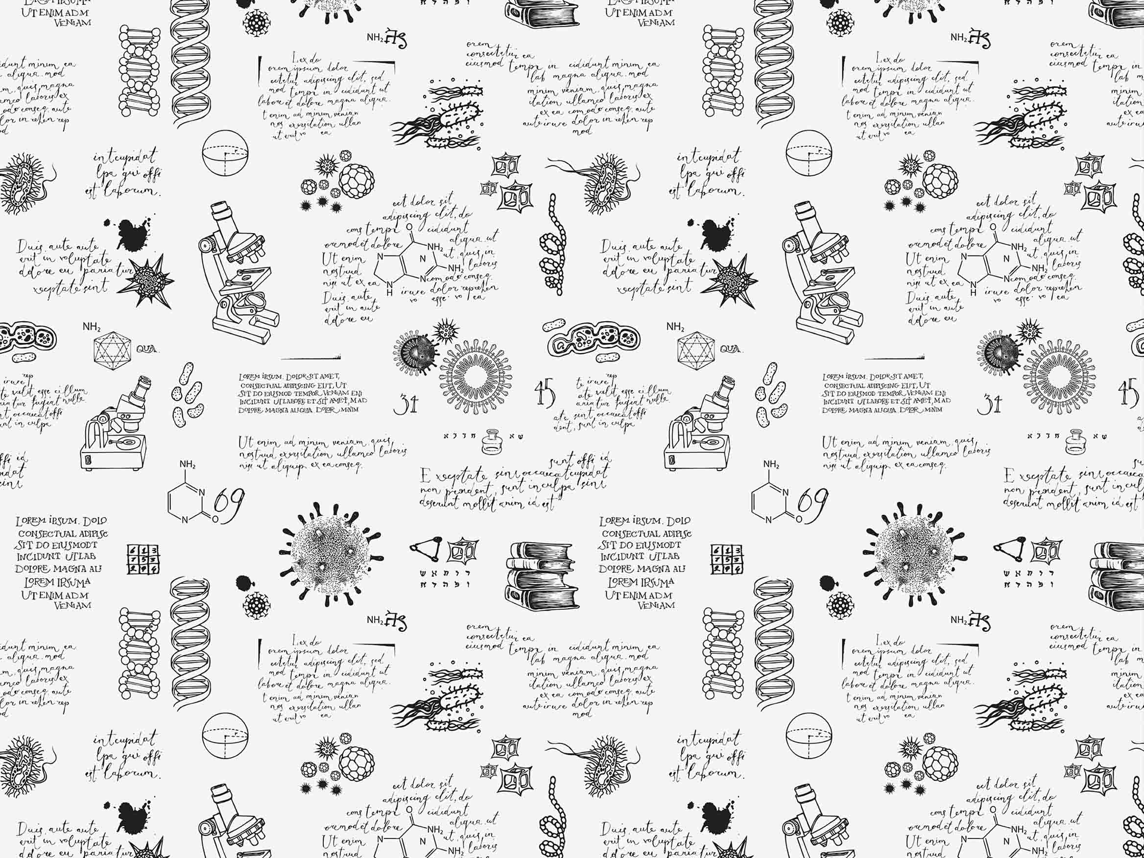 3D School STEM Science Lab Classroom Teaching Aid Biology Wall Mural Wallpaper 14