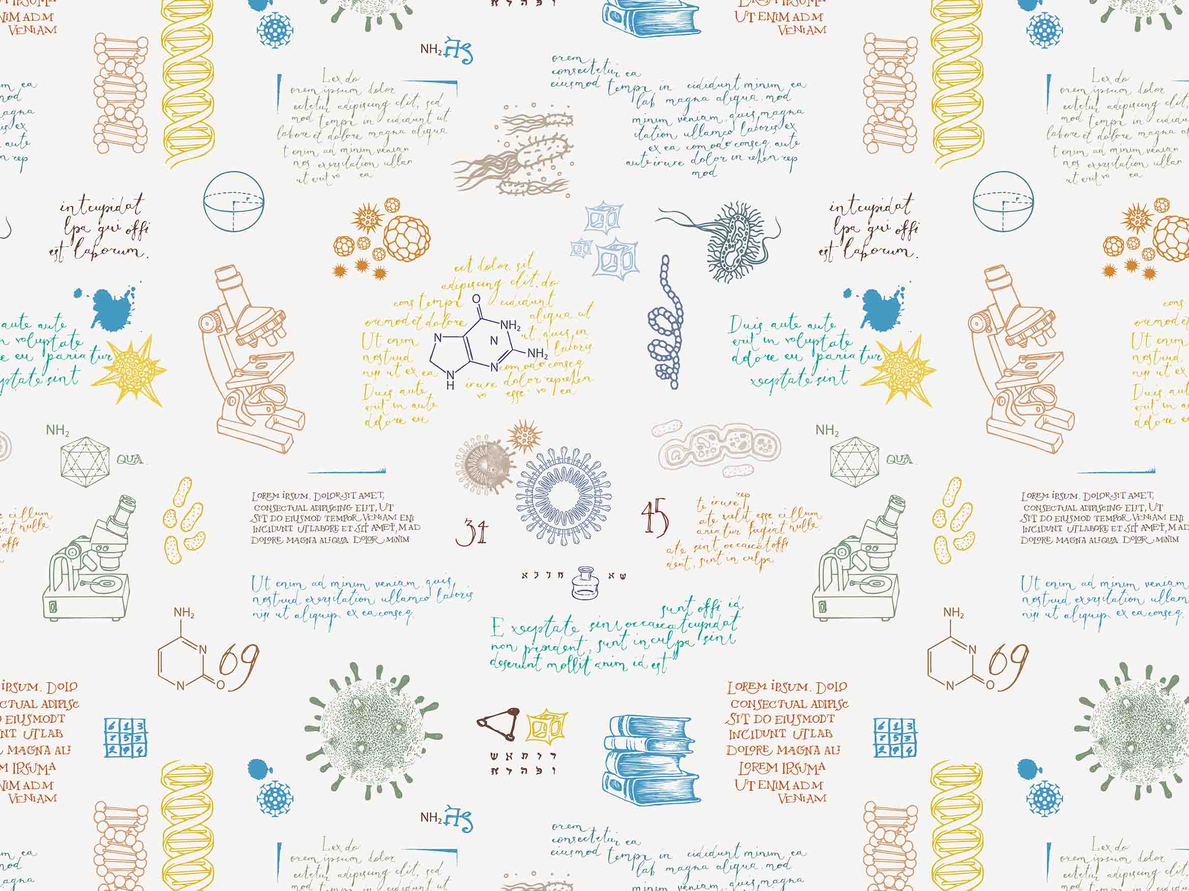 3D School STEM Science Lab Classroom Teaching Aid Biology Wall Mural Wallpaper 13