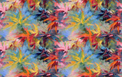 3D Maple Leaf Oil Painting Wallpaper Wall Mural Wall Decor Wall Art Wall Sticker Remoable Wallpaper LQH