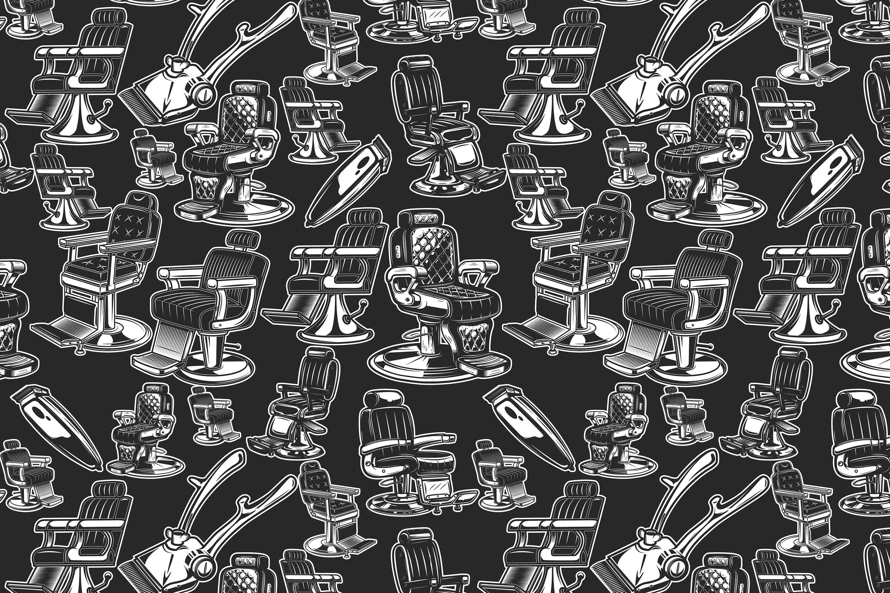 3D Salon Shop Beauty Salon Barber Shop Wall Mural Wallpaper 17