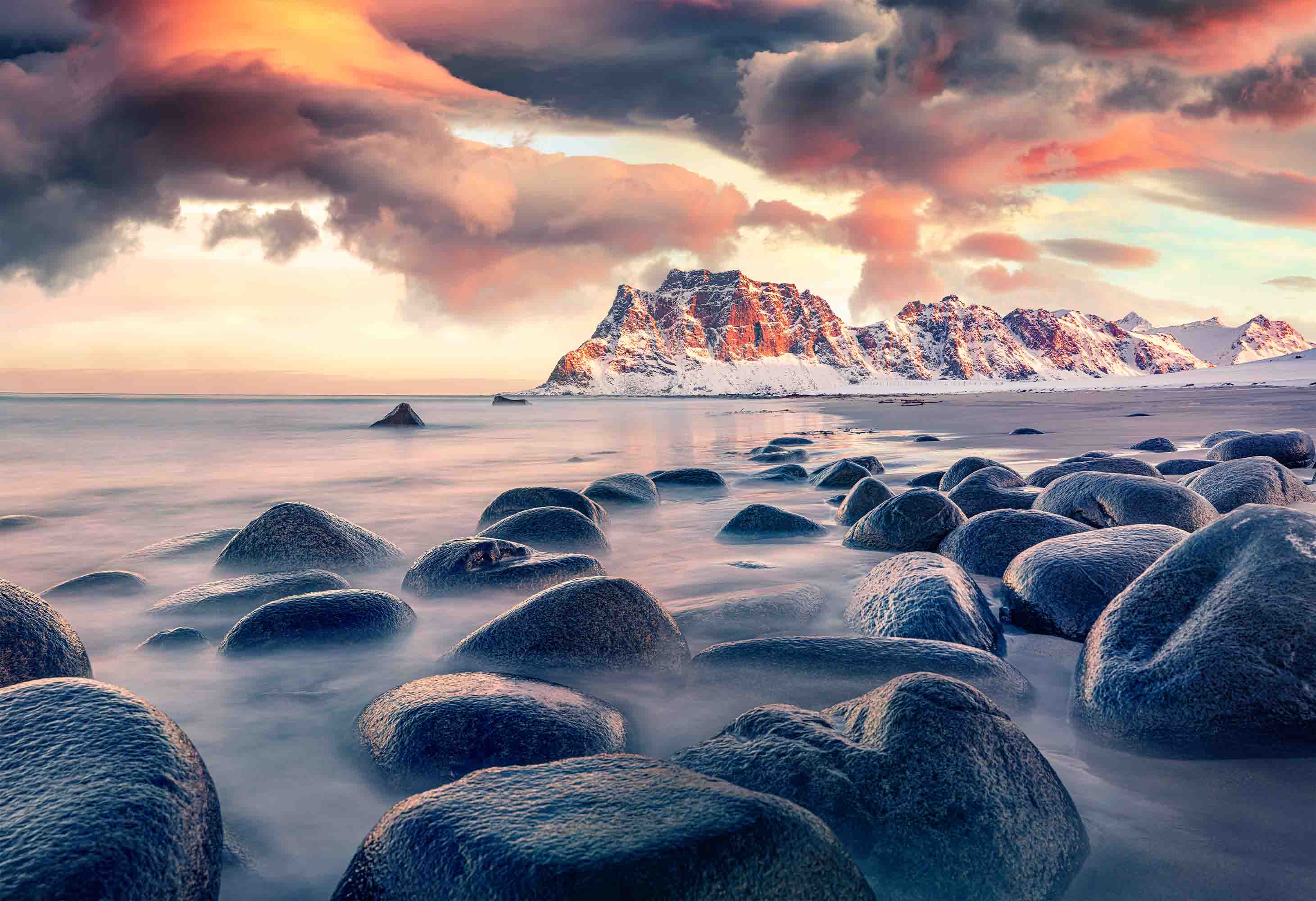 3D Hotel Inn Motel Hostel Resort Manor Scenery Sea Wall Mural Wallpaper 18