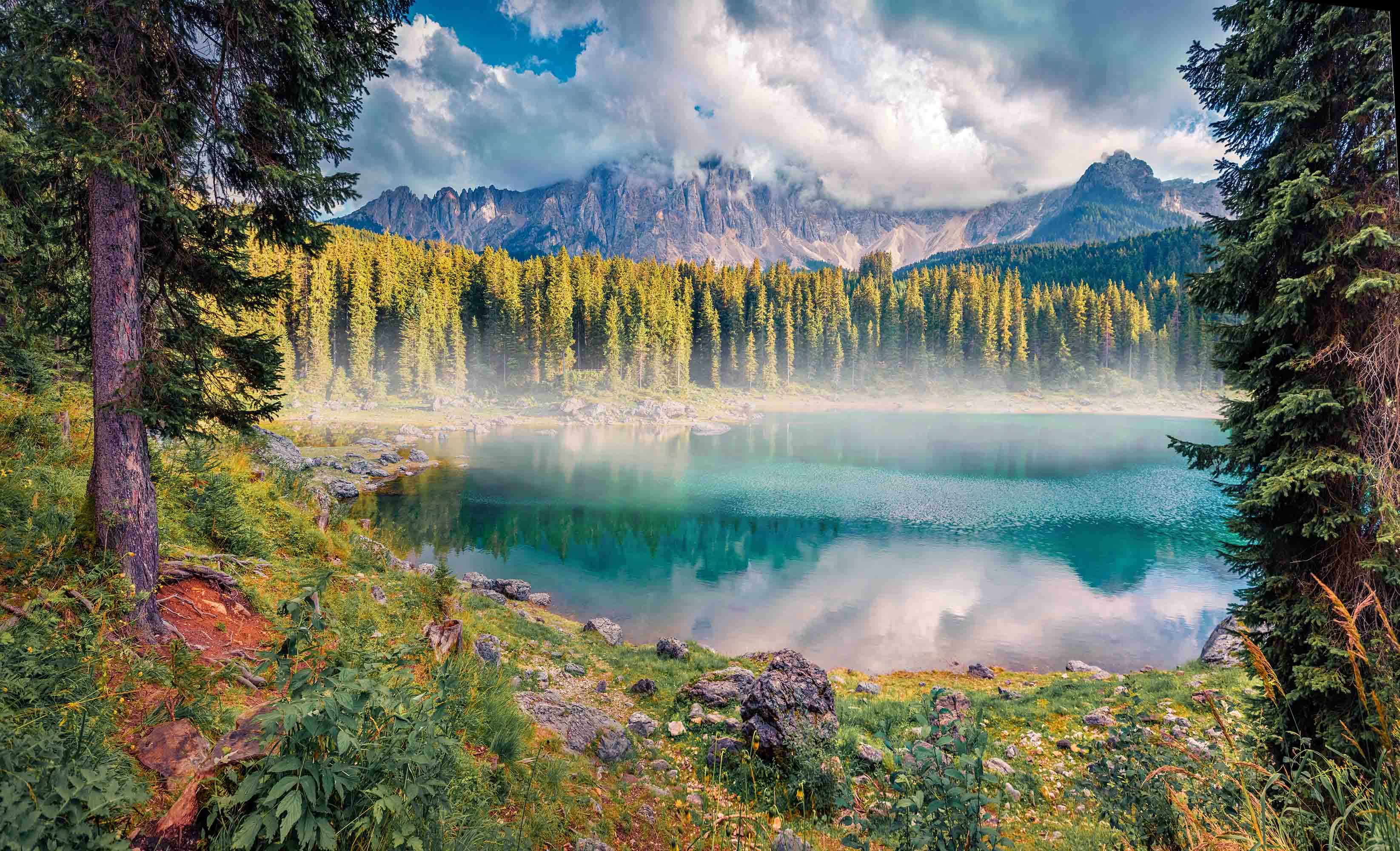 3D Hotel Inn Motel Hostel Resort Manor Scenery Waterfall Wall Mural Wallpaper 17