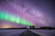 3D Green Aurora Snow Forest Scenery Wallpaper Wall Mural Wall Decor Wall Art Wall Sticker Remoable Wallpaper 21