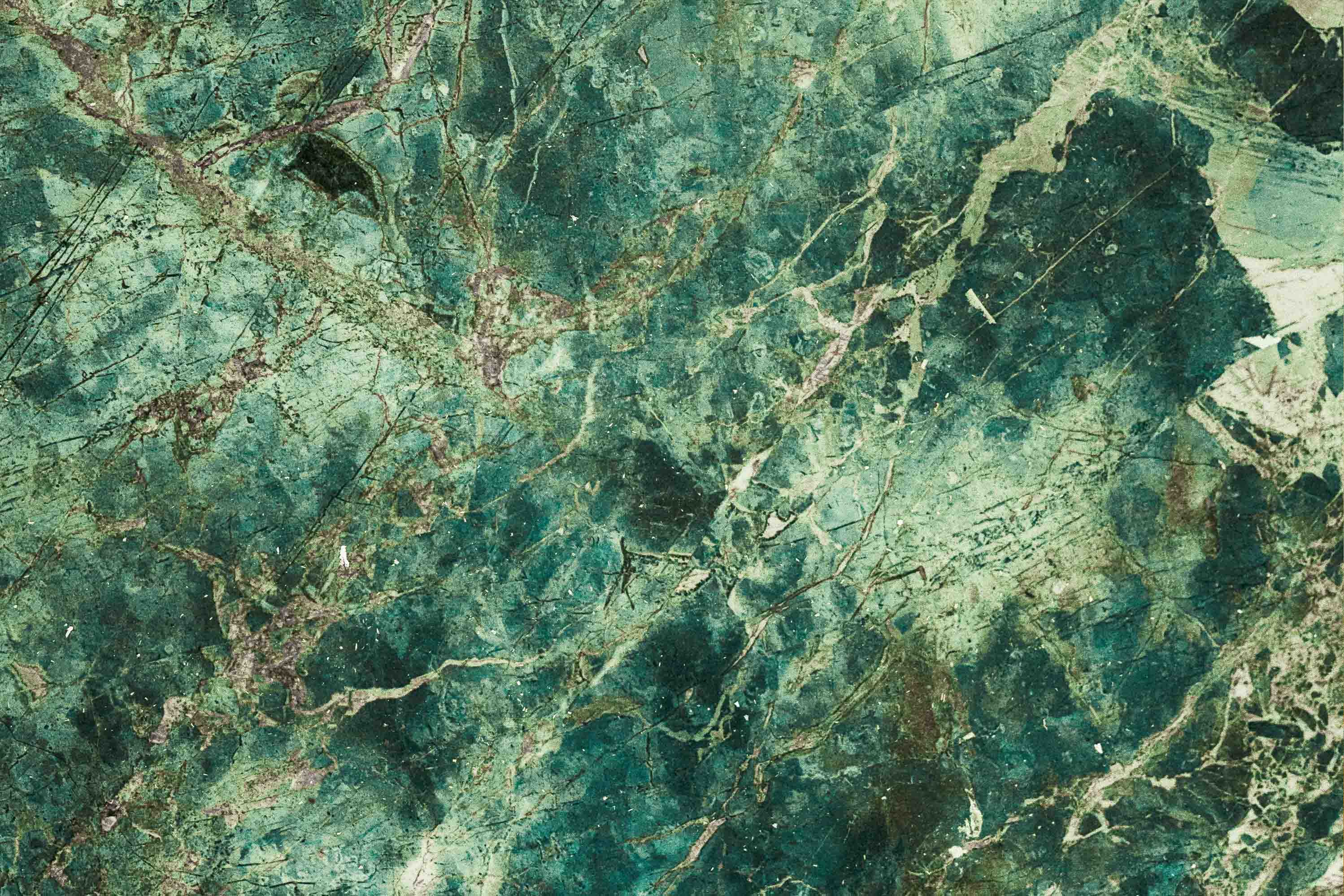 3D Abstract Damaskeen Green Crack Wall Mural Wallpaper YXL 633