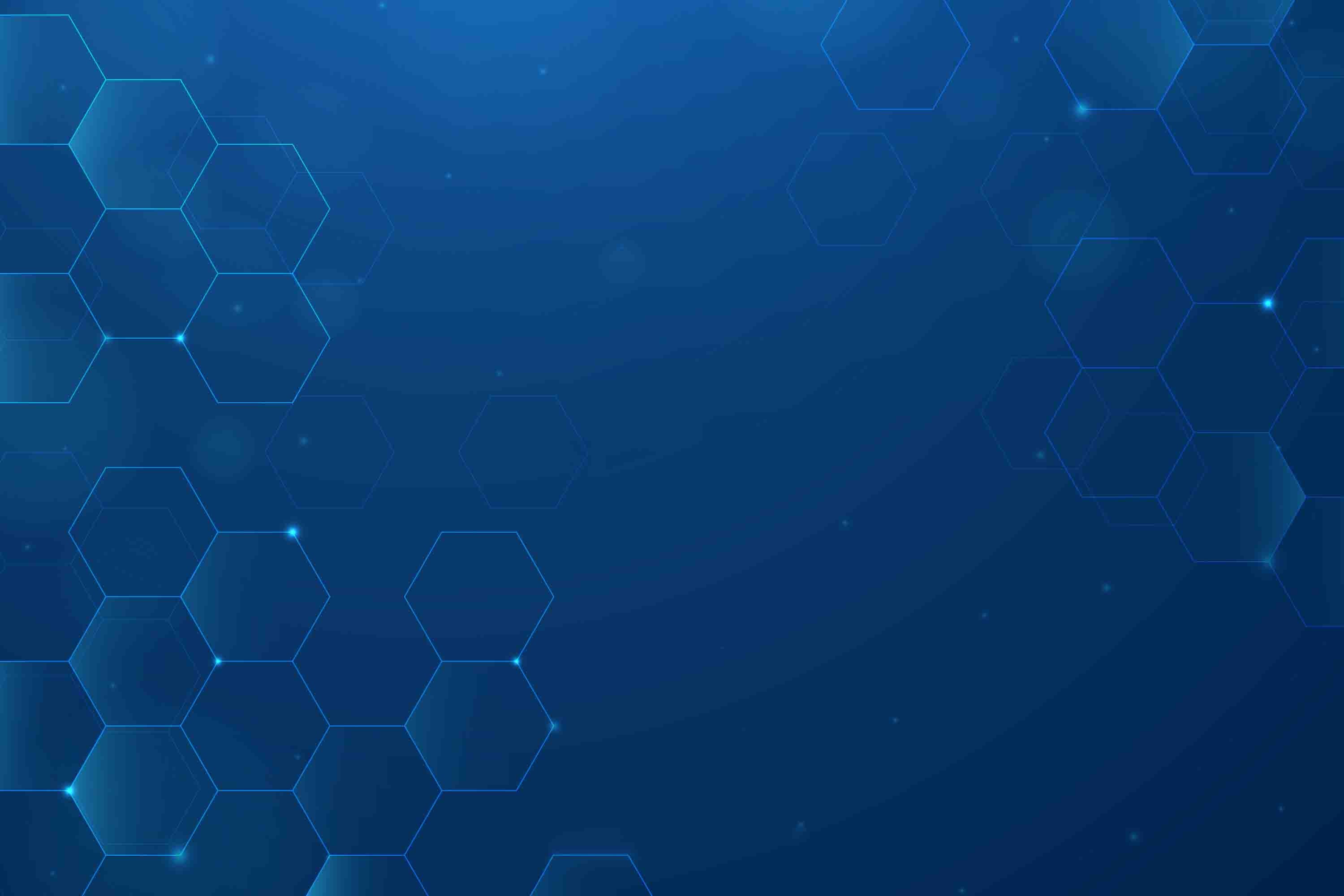 3D Office Business Technology Particle Mesh Wall Mural Wallpaper 5