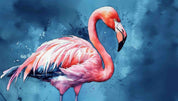 3D Animal Flamingo Flamingo Wall Mural Wallpaper YXL 1873