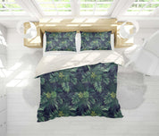 3D Green Tropical Leaves Quilt Cover Set Bedding Set Pillowcases 106- Jess Art Decoration