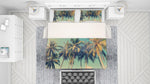 3D Tropical Palm Tree Quilt Cover Set Bedding Set Pillowcases 05- Jess Art Decoration