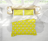 3D Yellow Hippopotamus Quilt Cover Set Bedding Set Pillowcases 87- Jess Art Decoration