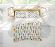 3D Pineapple Quilt Cover Set Bedding Set Pillowcases 219- Jess Art Decoration