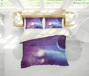 3D Color Starry Sky Quilt Cover Set Bedding Set Pillowcases  31- Jess Art Decoration