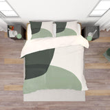 3D Black Green White Background Quilt Cover Set Bedding Set Pillowcases  62- Jess Art Decoration
