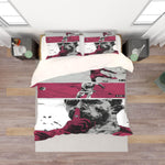 3D Color Portrait Quilt Cover Set Bedding Set Pillowcases  52- Jess Art Decoration