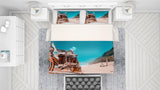 3D Ruins Sea Beach Forest Quilt Cover Set Bedding Set Pillowcases 95- Jess Art Decoration
