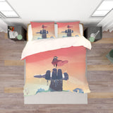 3D Color Cartoon Red Sky Big Hand Quilt Cover Set Bedding Set Pillowcases  49- Jess Art Decoration