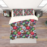 3D Bottle Cap Quilt Cover Set Bedding Set Pillowcases 100- Jess Art Decoration