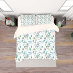 3D Green Trees Tent Quilt Cover Set Bedding Set Pillowcases 183- Jess Art Decoration