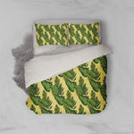 3D Yellow Green Leaves Quilt Cover Set Bedding Set Pillowcases 142- Jess Art Decoration