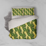3D Yellow Green Leaves Quilt Cover Set Bedding Set Pillowcases 142- Jess Art Decoration