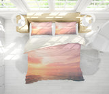 3D Golden Sunset Sea Quilt Cover Set Bedding Set Pillowcases 38- Jess Art Decoration