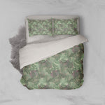 3D Green Leaves Quilt Cover Set Bedding Set Pillowcases 210- Jess Art Decoration