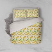 3D Yellow Banana Quilt Cover Set Bedding Set Pillowcases 171- Jess Art Decoration