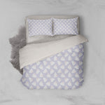 3D Purple Rabbit Quilt Cover Set Bedding Set Pillowcases 148- Jess Art Decoration