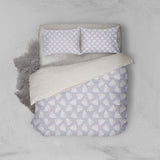 3D Purple Rabbit Quilt Cover Set Bedding Set Pillowcases 148- Jess Art Decoration