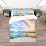 3D Blue Sky Sea Quilt Cover Set Bedding Set Pillowcases 04- Jess Art Decoration