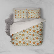 3D Fox Leaves Plants Quilt Cover Set Bedding Set Pillowcases 154- Jess Art Decoration