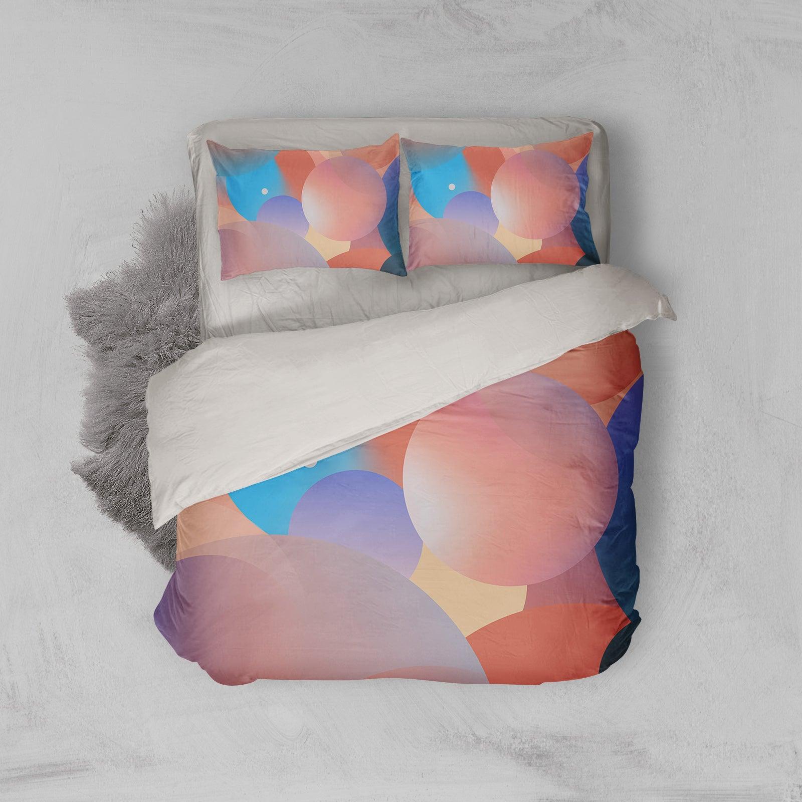 3D Pink Balloon Quilt Cover Set Bedding Set Pillowcases 144- Jess Art Decoration