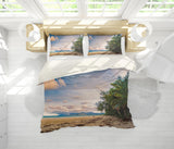 3D Sky Sea Mountains Beach Forest Quilt Cover Set Bedding Set Pillowcases 45- Jess Art Decoration