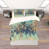 3D Tropical Palm Tree Quilt Cover Set Bedding Set Pillowcases 05- Jess Art Decoration