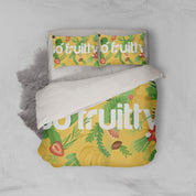 3D Strawberry Green Leaf Quilt Cover Set Bedding Set Pillowcases 130- Jess Art Decoration