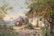 3D Countryside Oil Painting Wall Mural Wallpaper 13- Jess Art Decoration